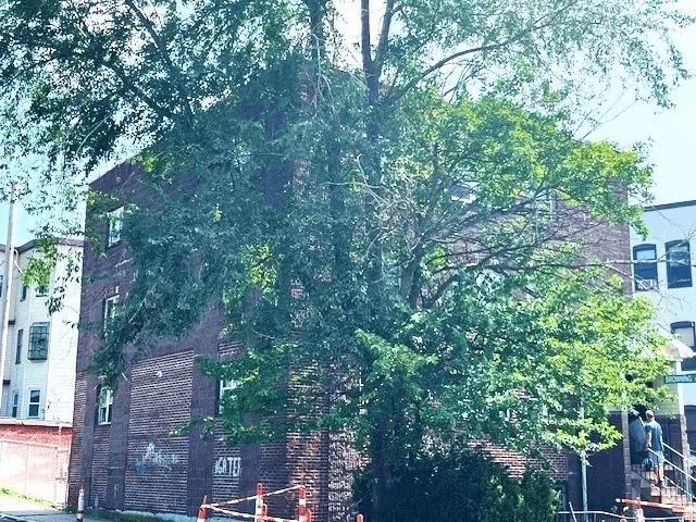 Building from corner